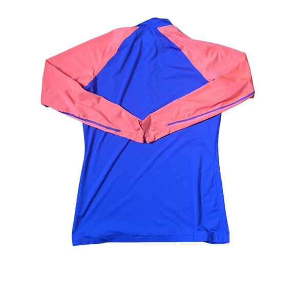 Nike Pro Dri-FIT Long Sleeve Shirt Purple & Orange XL Fitted Athletic Wear - Picture 4 of 5